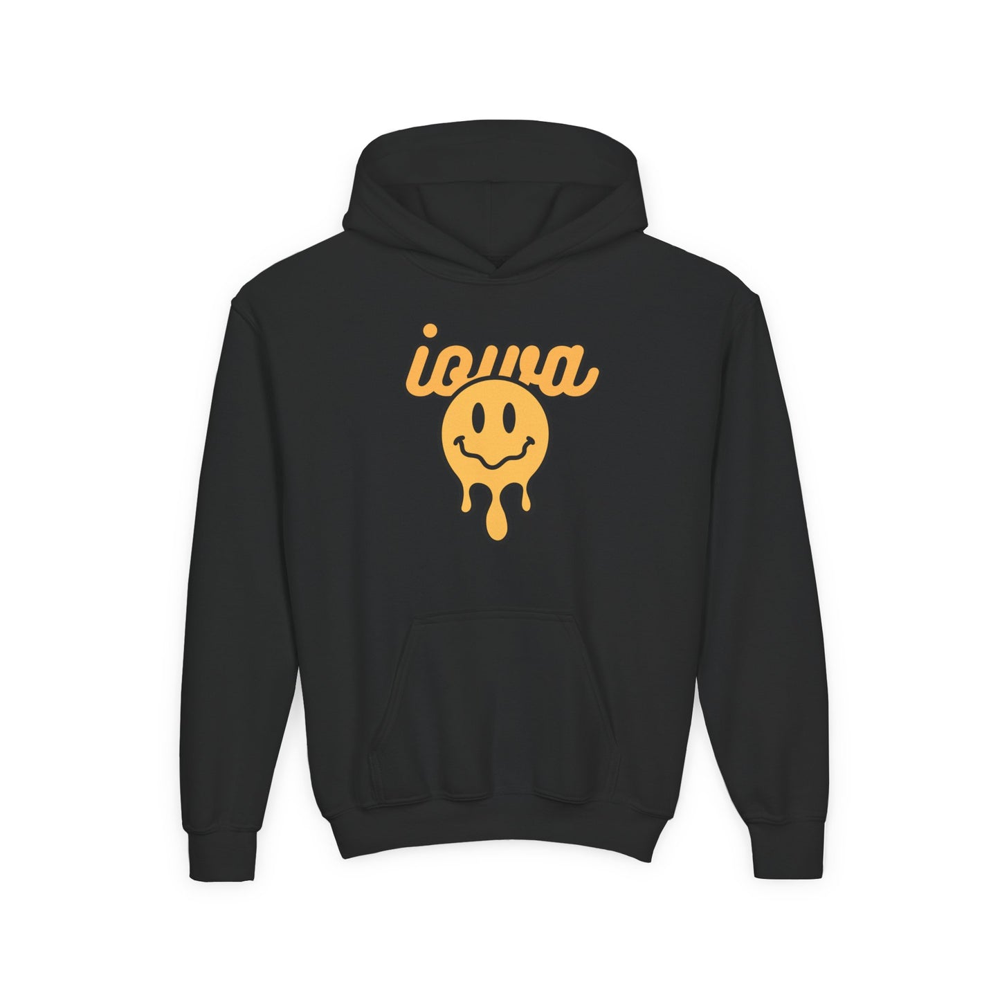 Iowa Smiley Youth Hoodie - Gilden