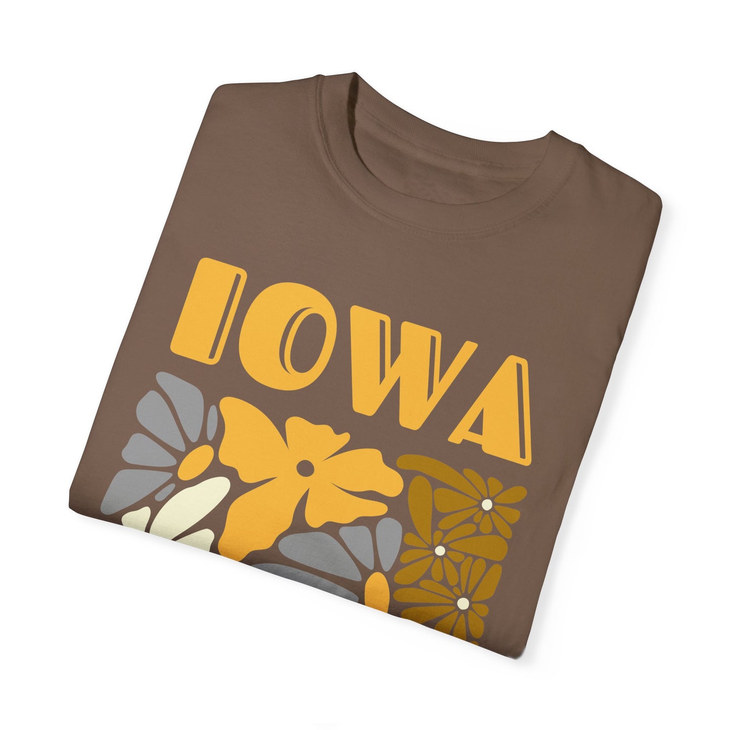 Iowa Flower T-Shirt - Comfort Colors