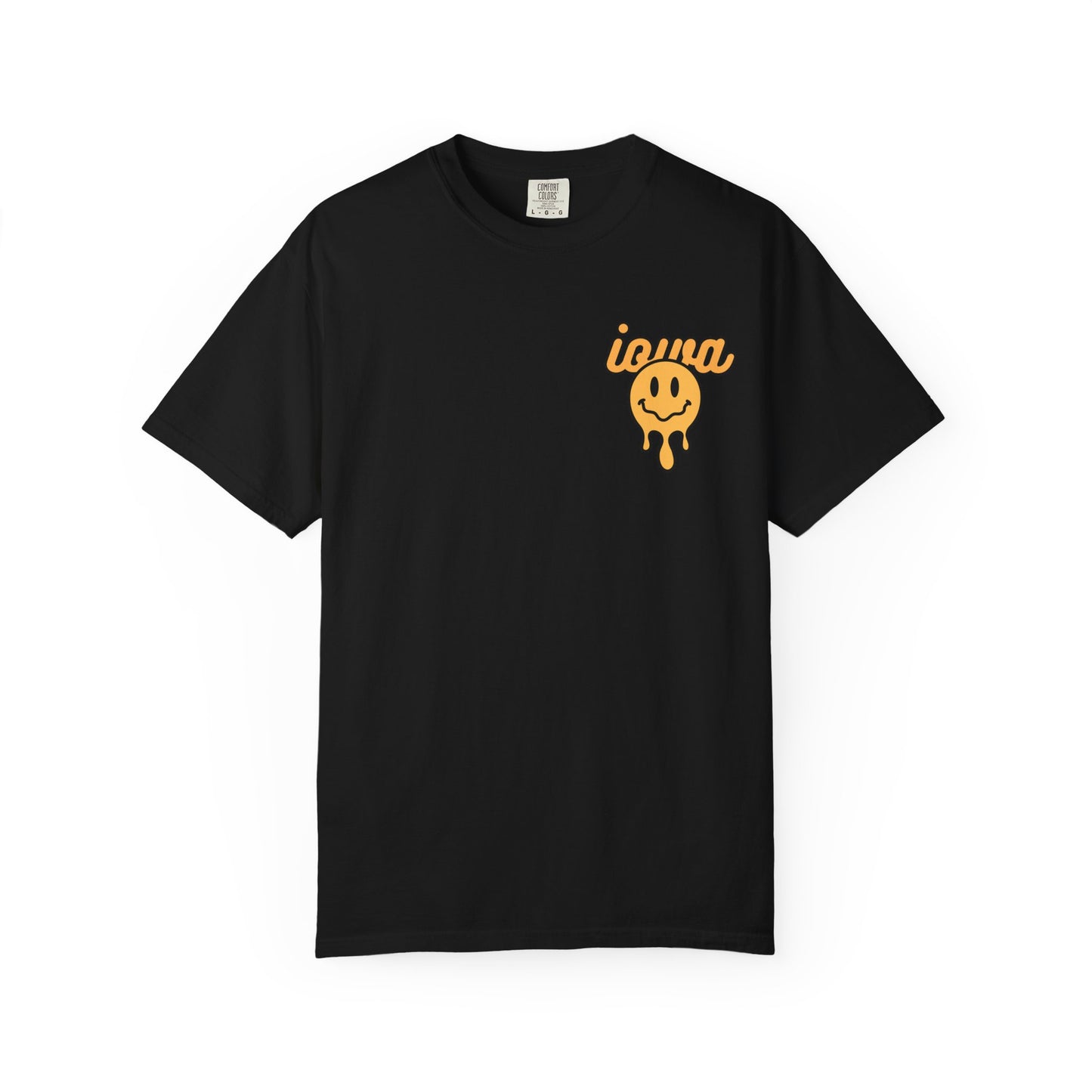 Smiley Iowa Adult T - Comfort Colors