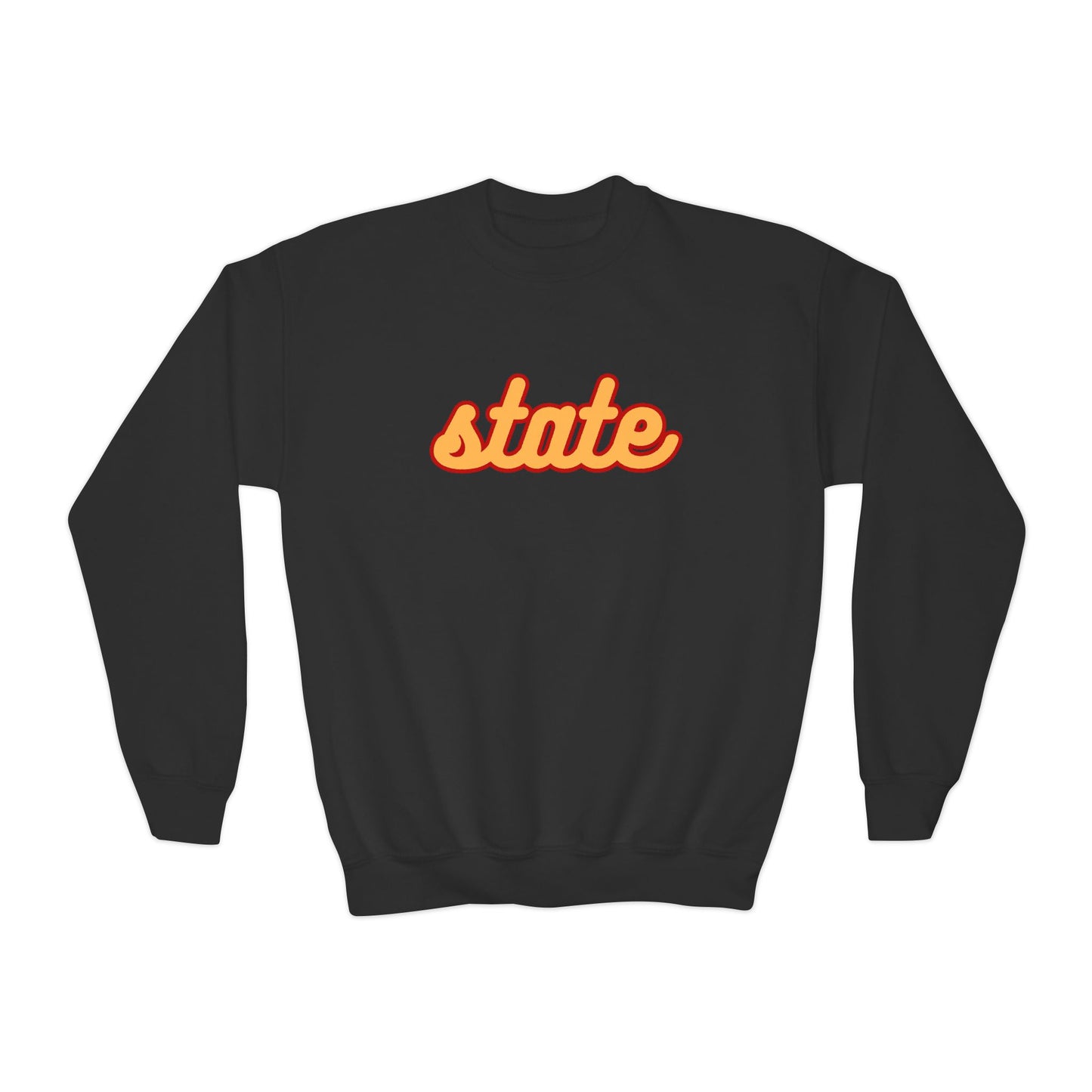 State Cursive Youth Sweatshirt