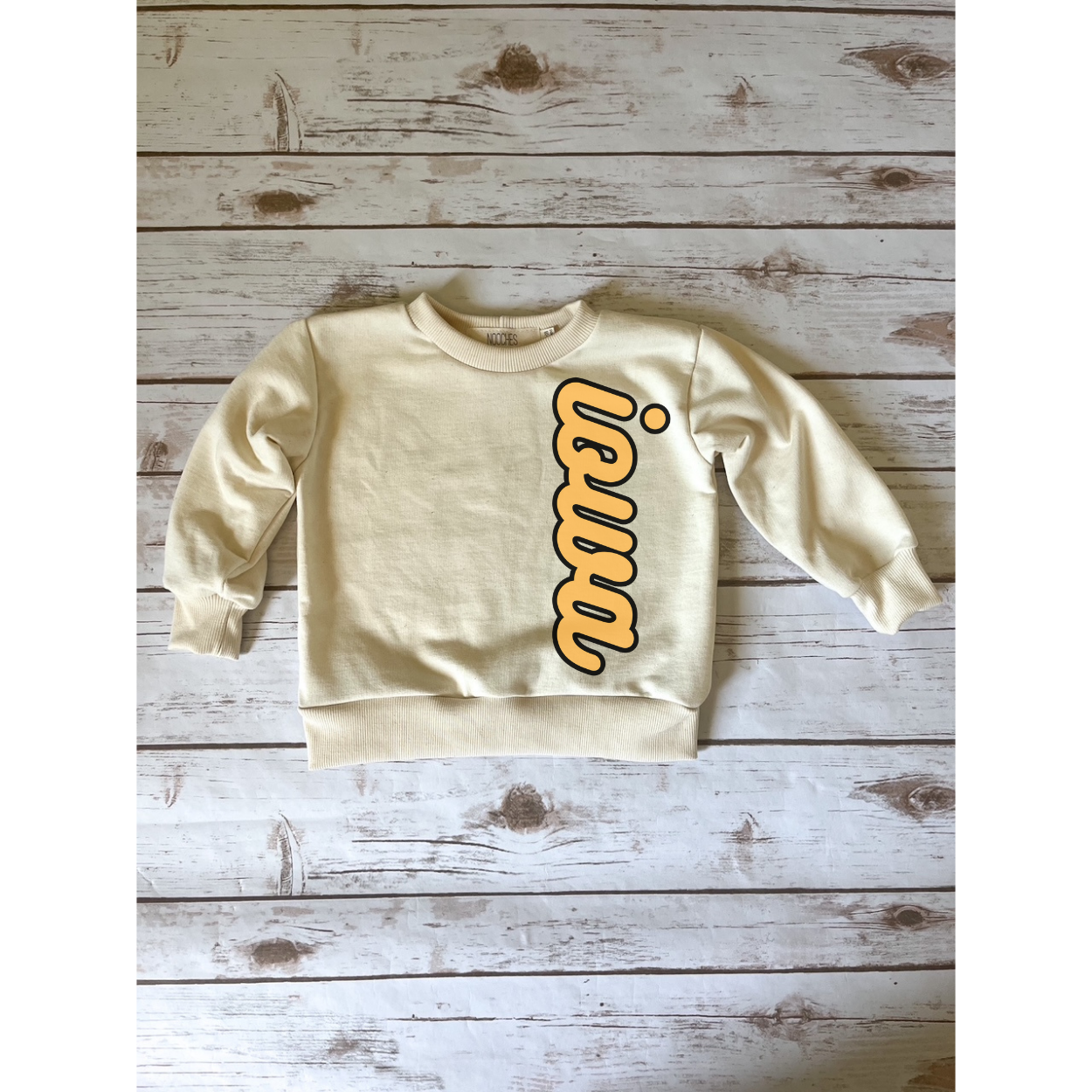 Oat Iowa Cursive Track Pullover
