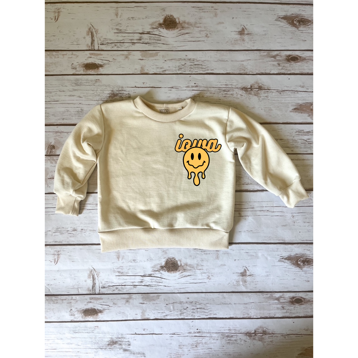 Oat Iowa Smiley Track Pullover