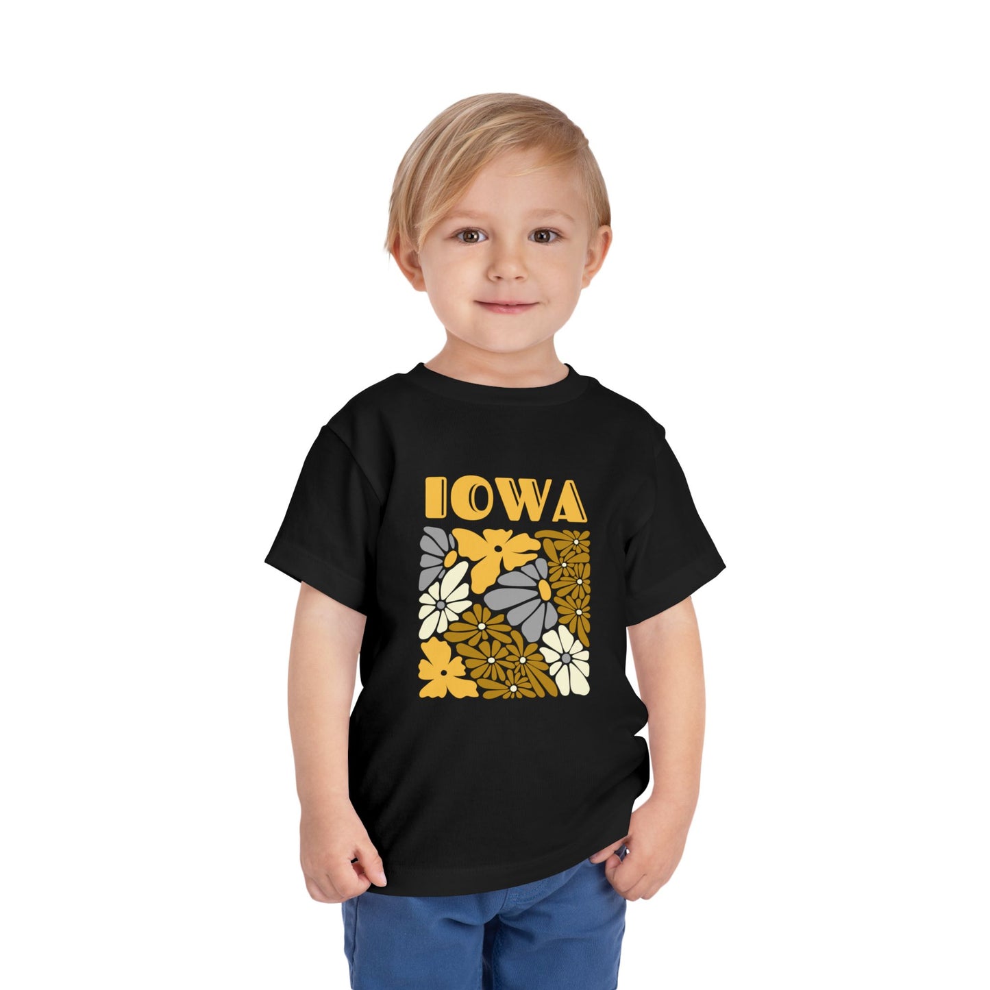Kids Iowa Floral T