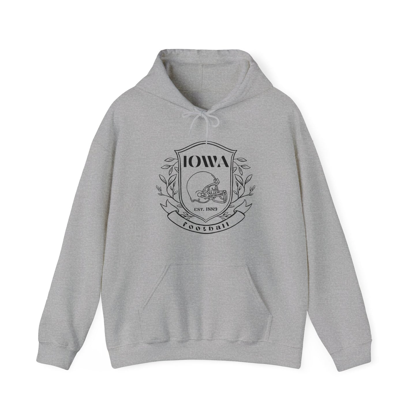 Iowa Crest Hoodie - Gilden