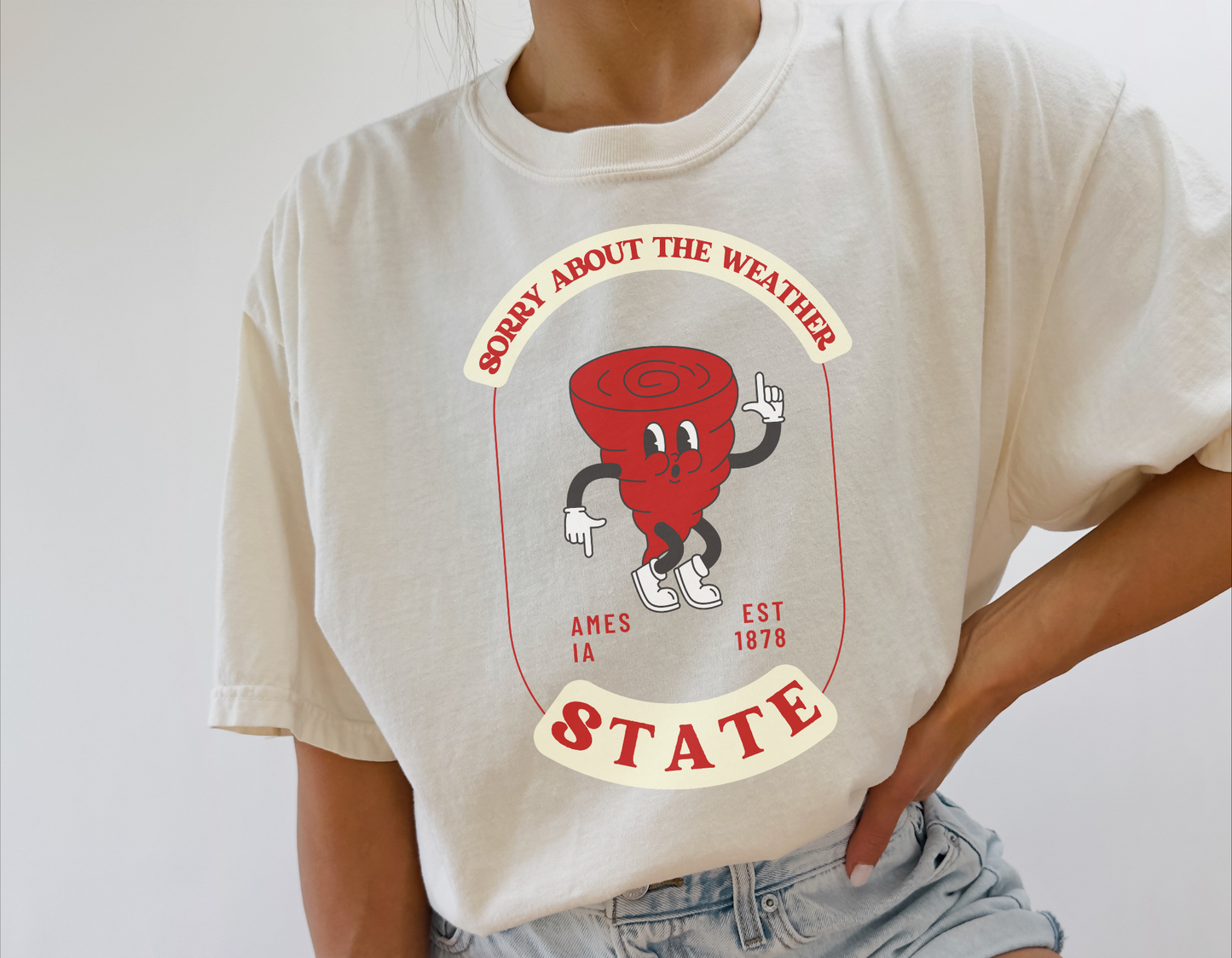 Sorry About the Weather t-shirt - Comfort Colors