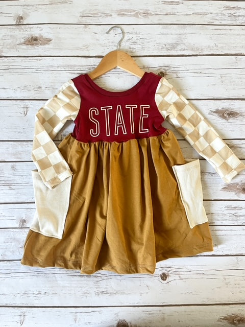 State Pocket Dress