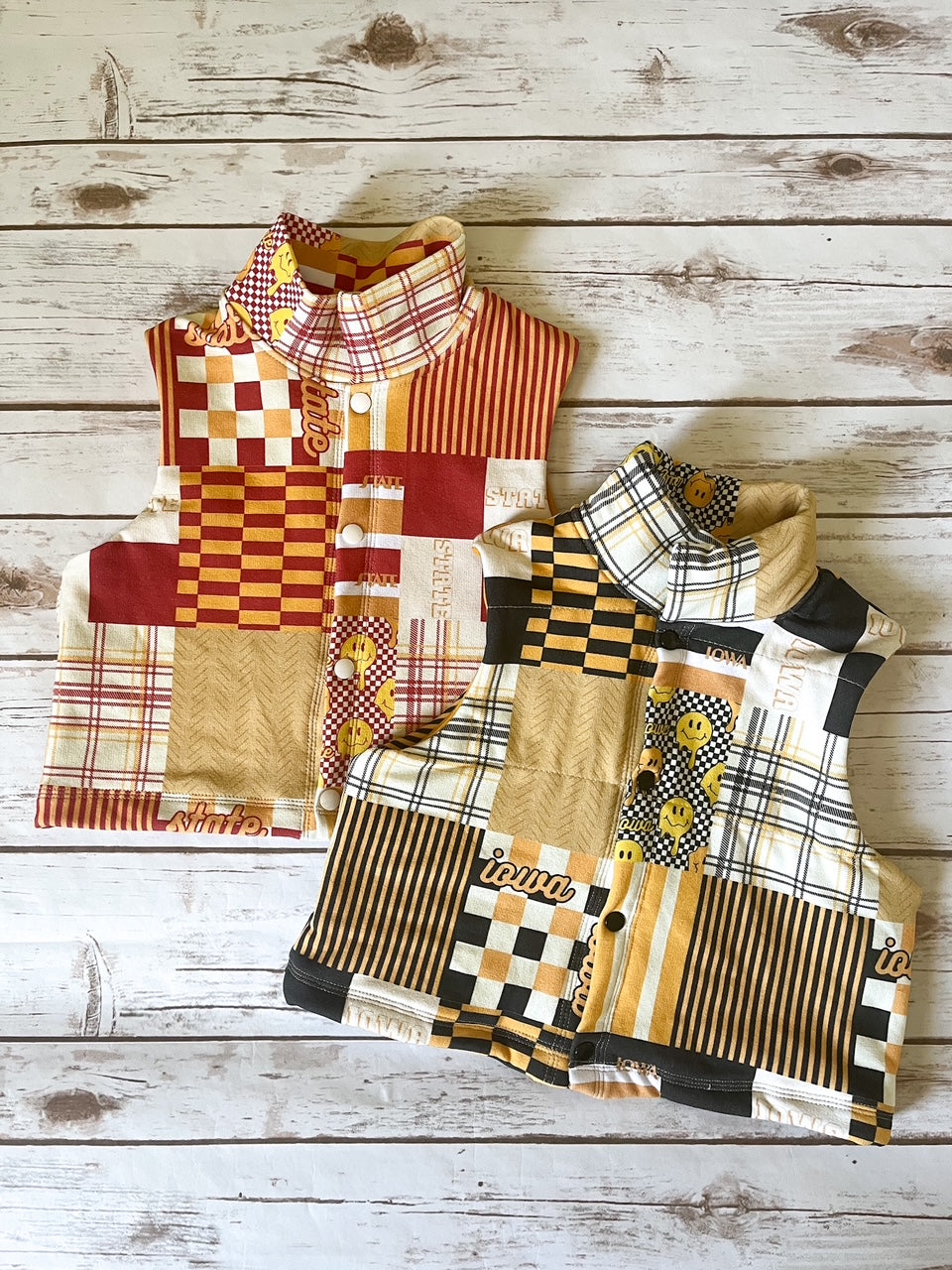 State Patchwork Vest