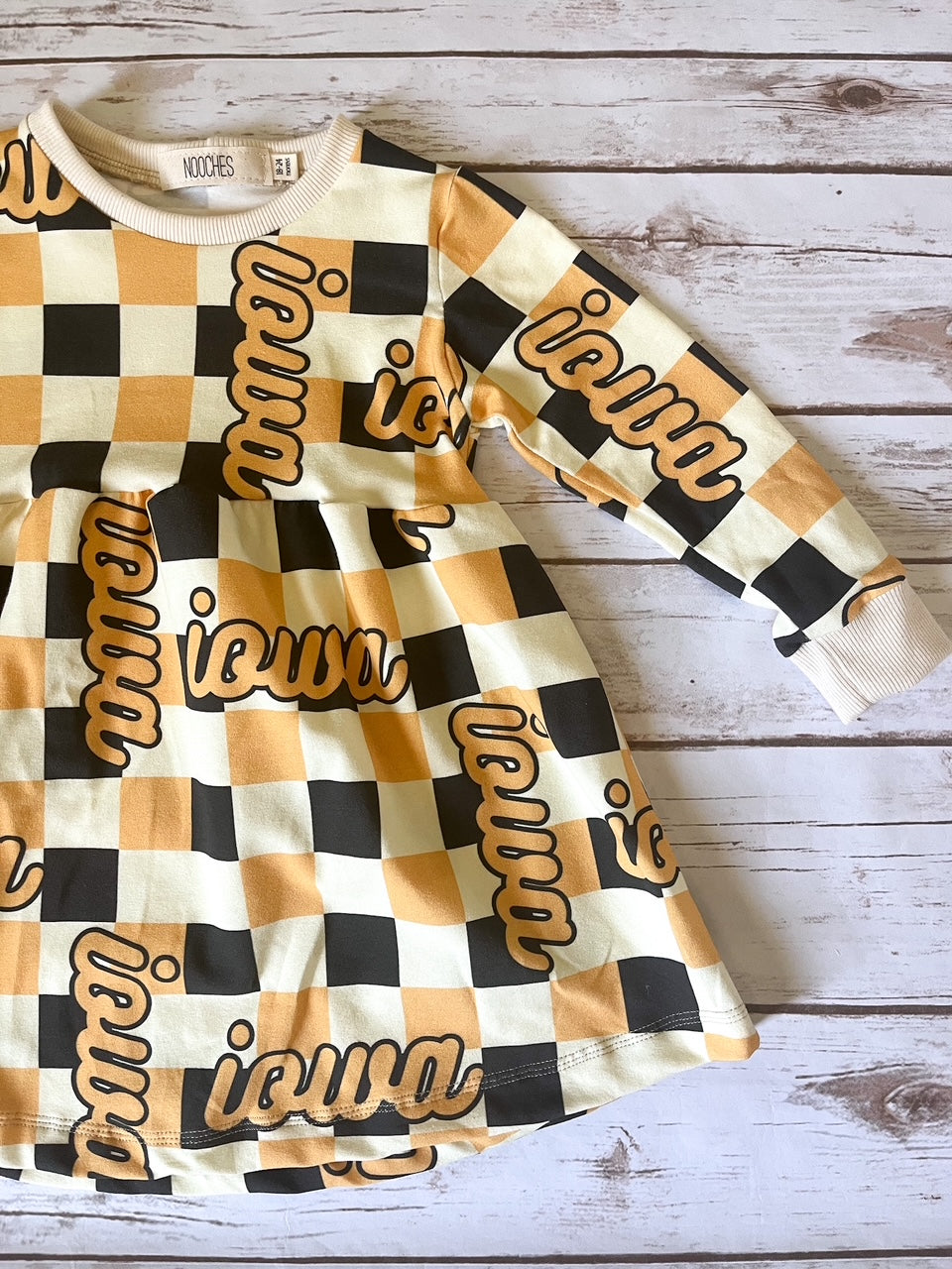 Iowa Checker Dress