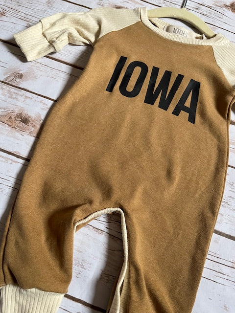 Iowa Gold Romper