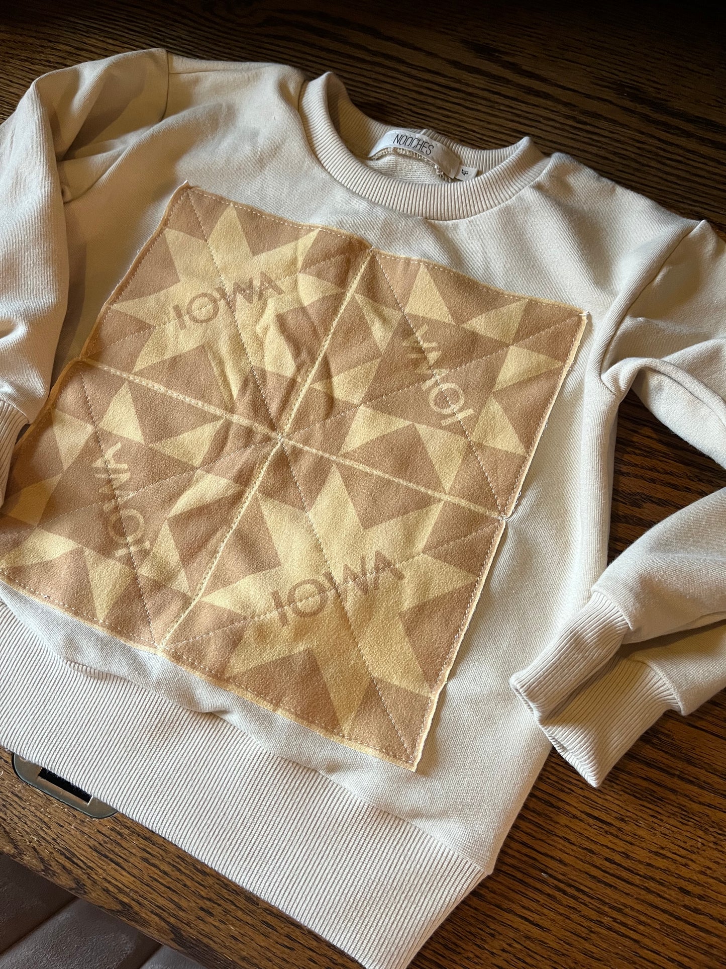 State Quilt Block Pullover