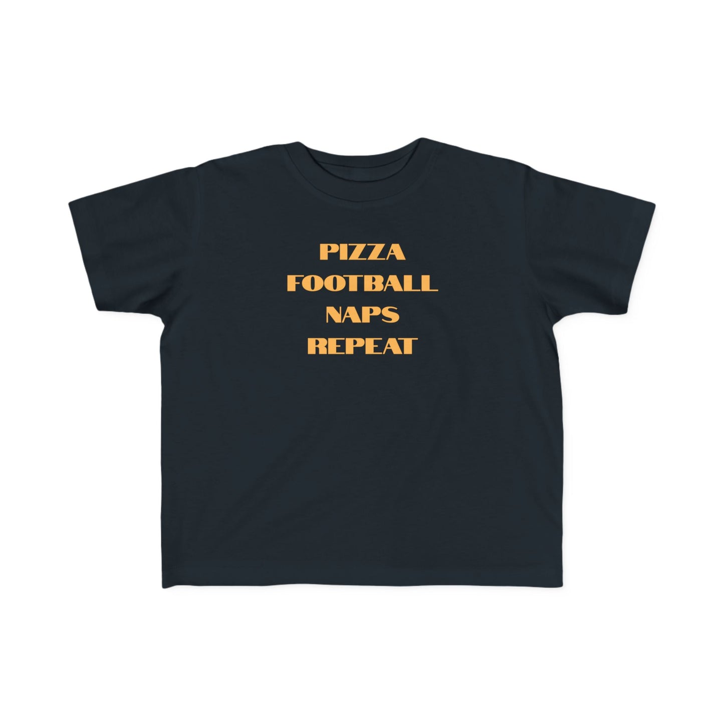 Pizza Football Naps Repeat kids T-shirt