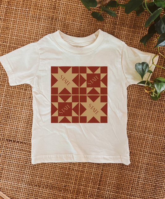 Wholesale T-Shirt - State Quilted T