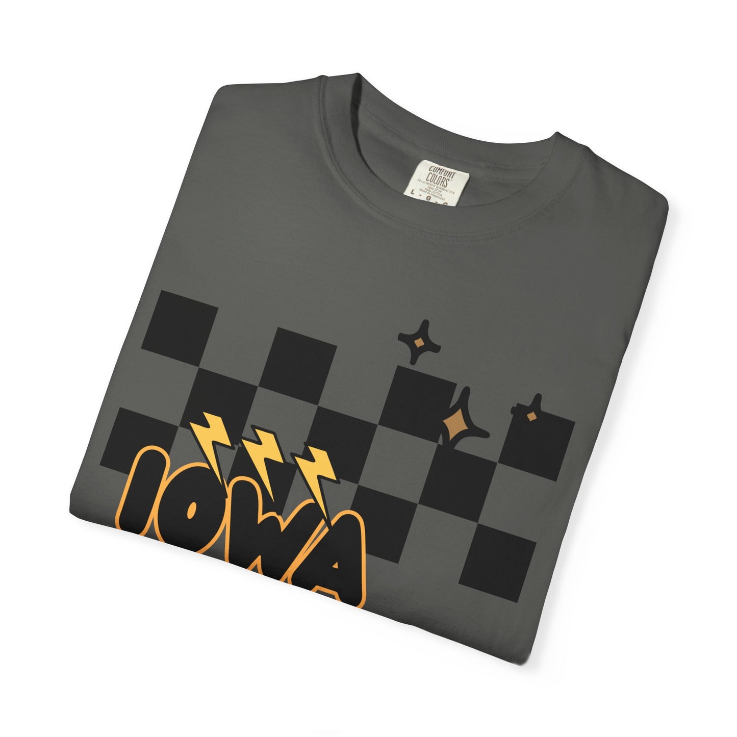 Iowa Pop Art Adult T - Comfort Colors