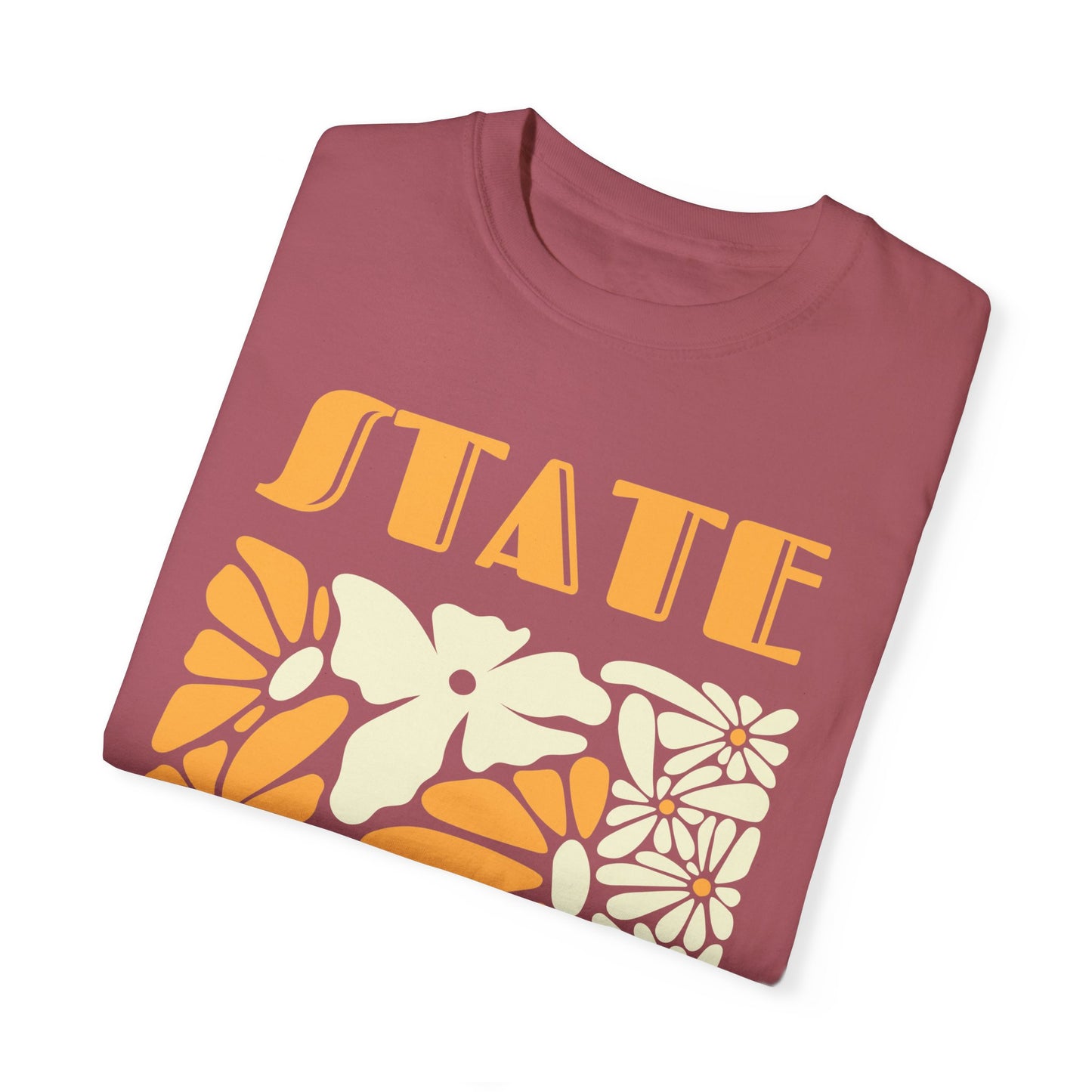 State Floral T-shirt - Comfort Colors