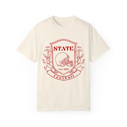 Wholesale Adult - State Football Crest T-shirt