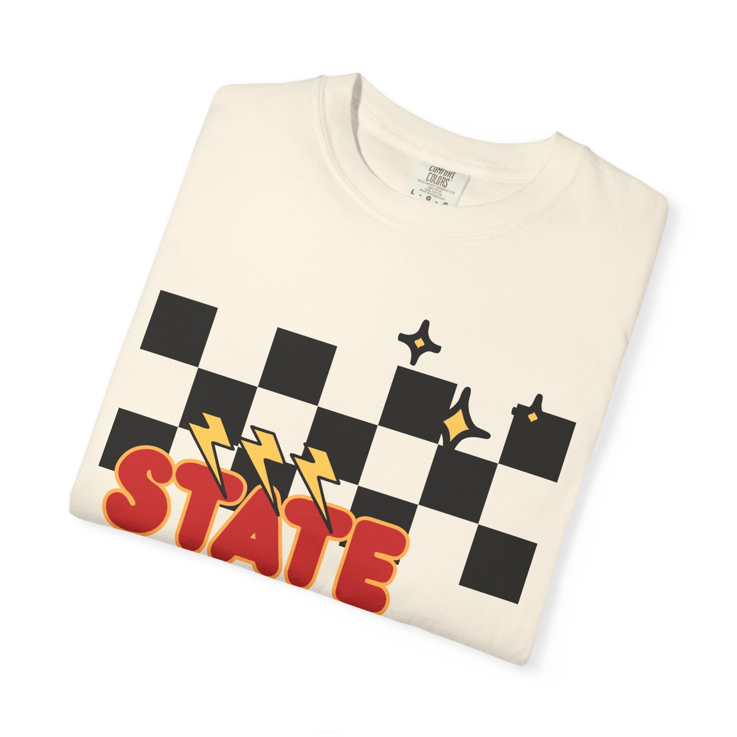 State Pop Art Adult T - Comfort Colors