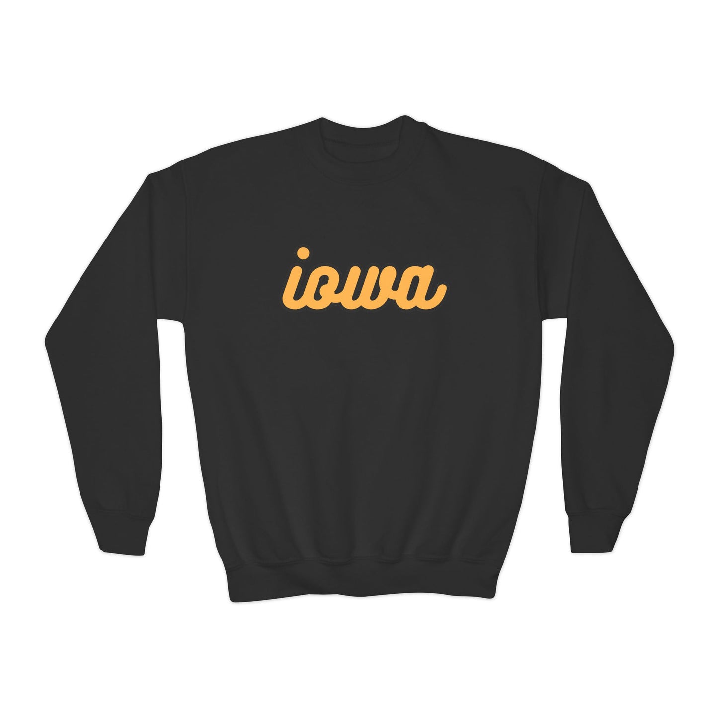 Iowa Cursive Youth Sweatshirt - Gilden