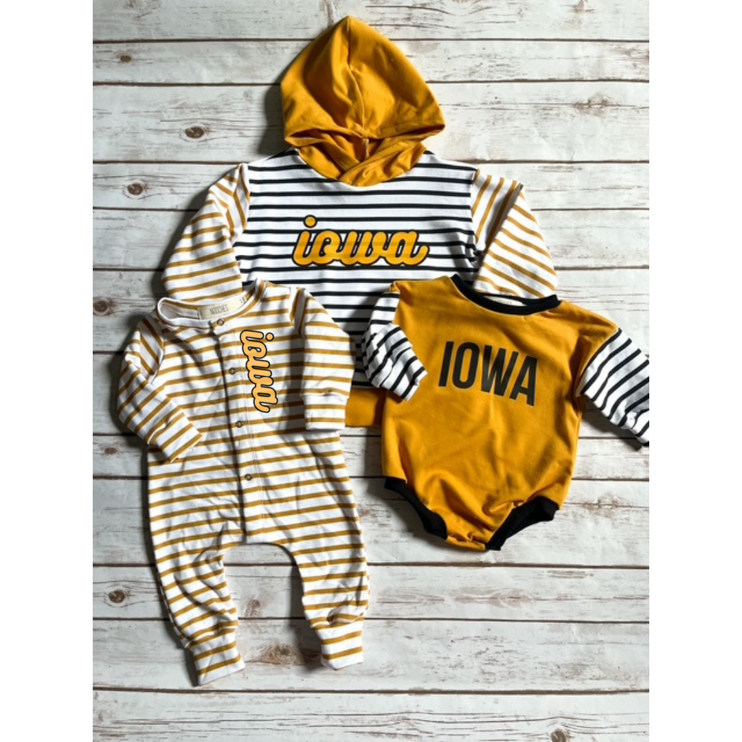 Iowa Snap Romper