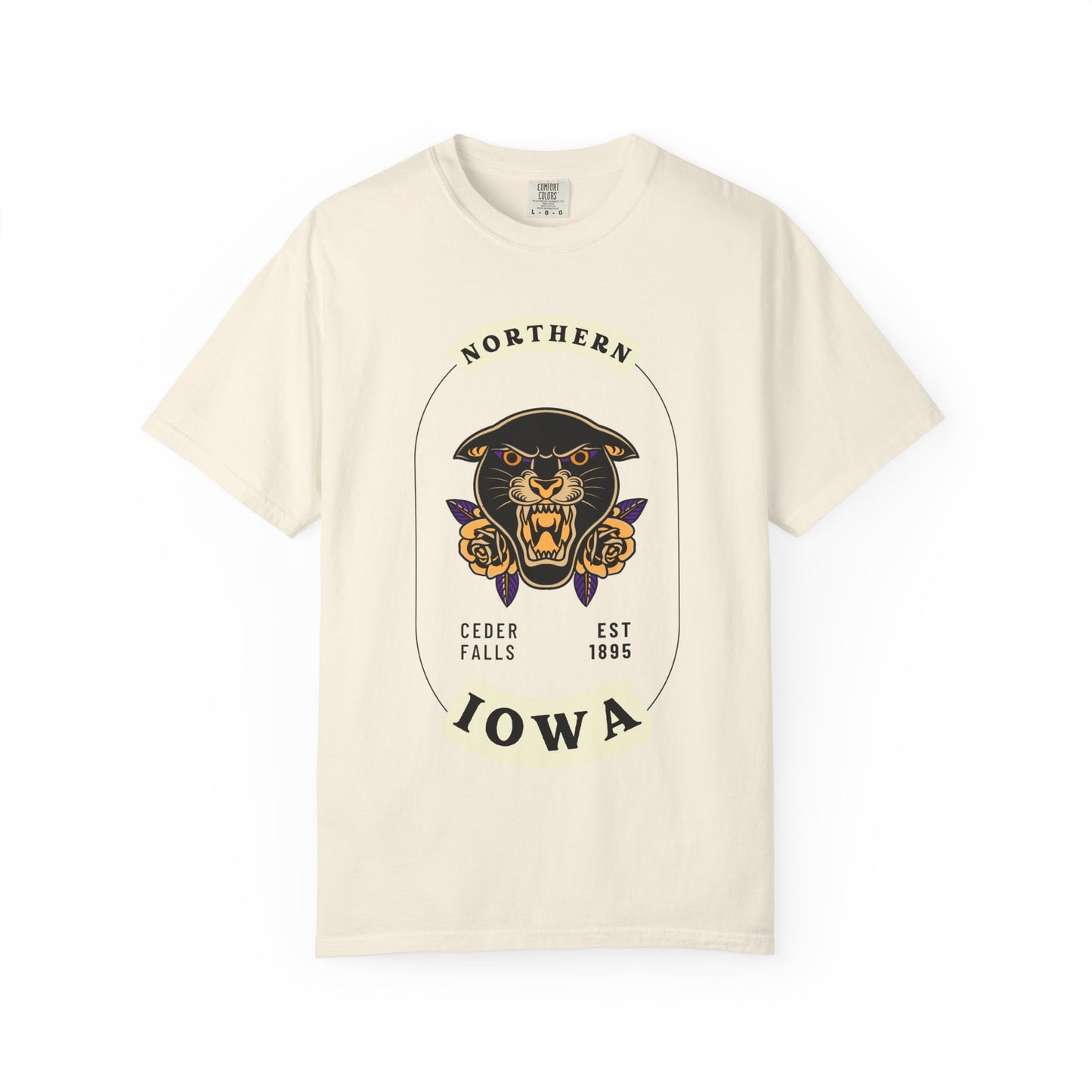Northern Iowa Panther T-shirt - Comfort Colors