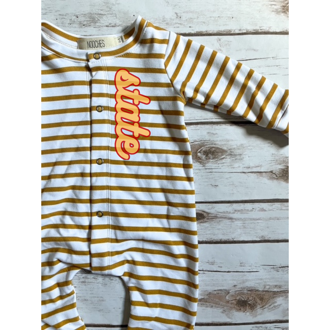 State Snap Romper