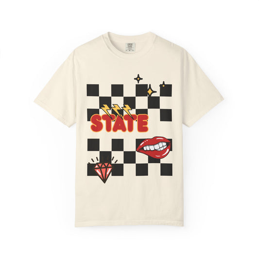State Pop Art Adult T - Comfort Colors
