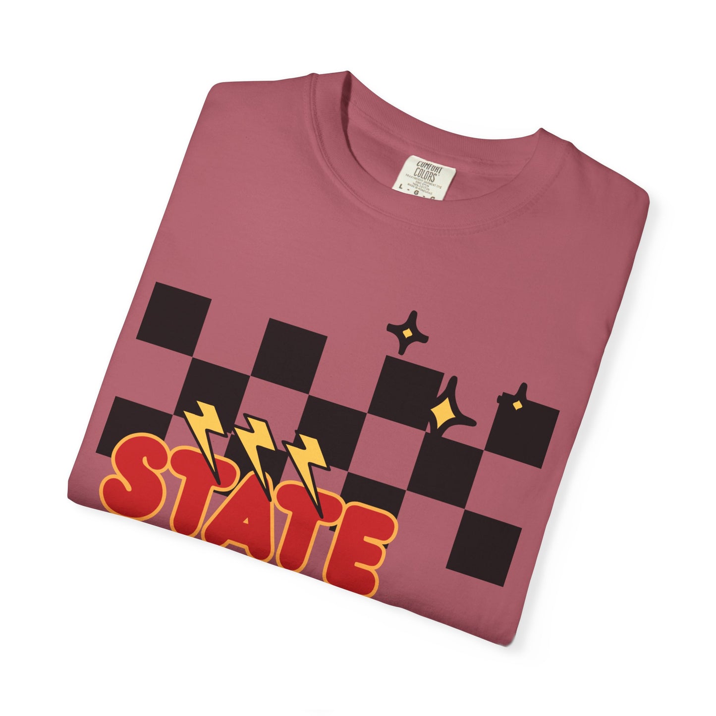 State Pop Art Adult T - Comfort Colors