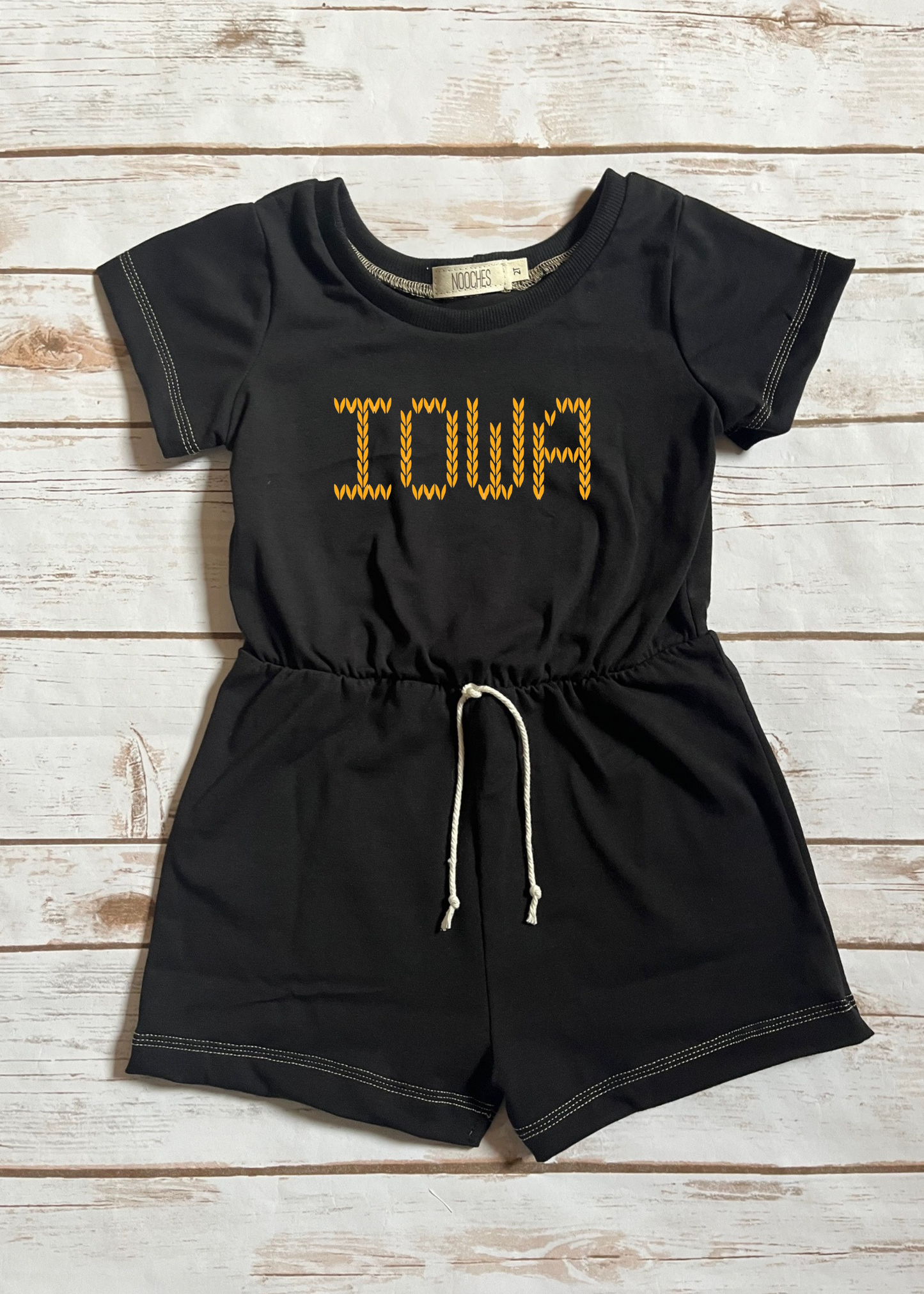 Iowa Stitch Play Romper
