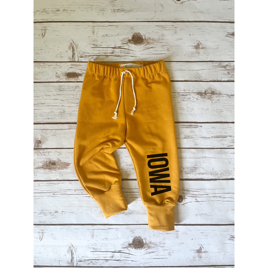 Mustard Iowa Classic Sweatpants