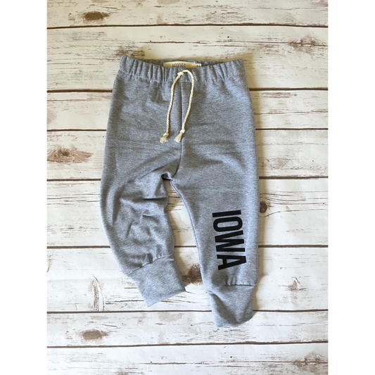 Wholesale Iowa Grey Classic Sweatpants