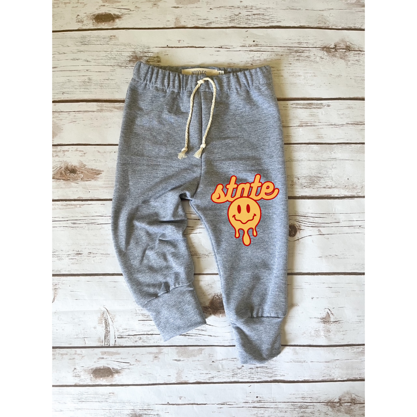 Grey State Smile Sweatpants