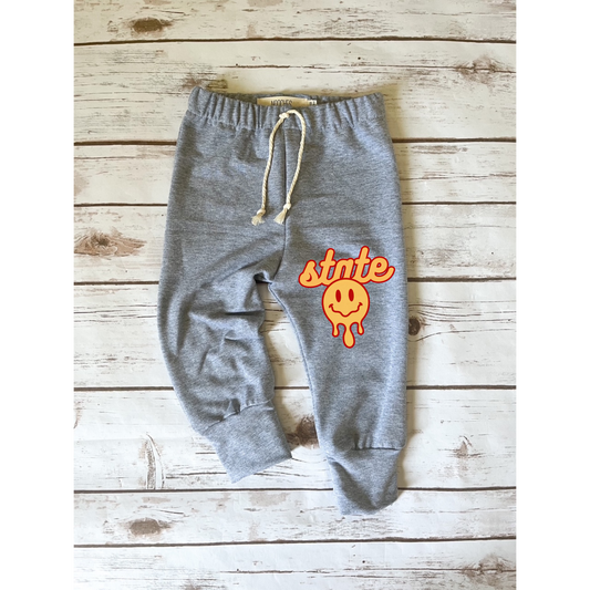 Grey State Smile Sweatpants