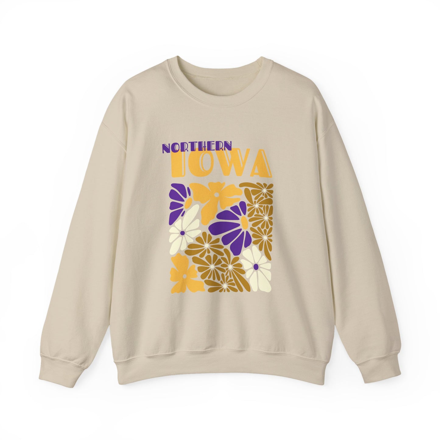 Northern Iowa Floral sweatshirt - Gilden