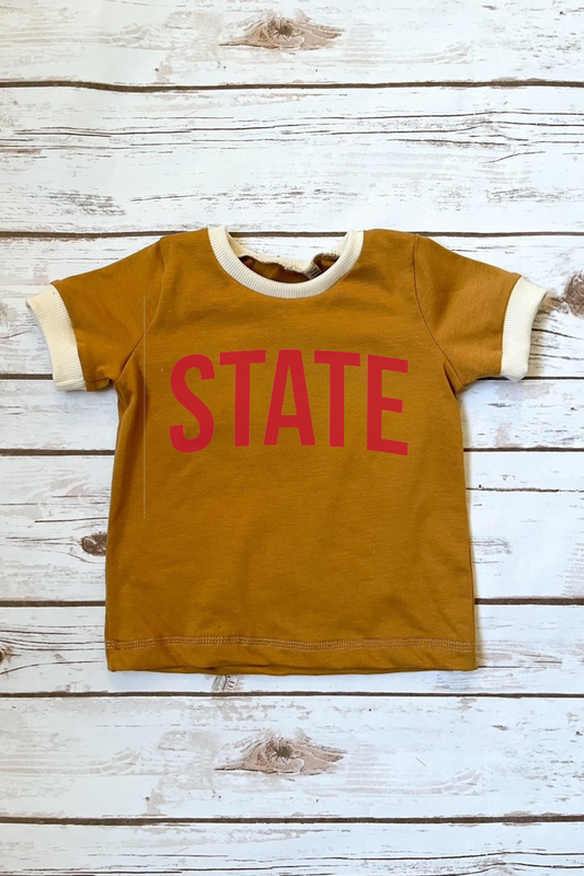 Wholesale Shirt -  Classic State Ringer T