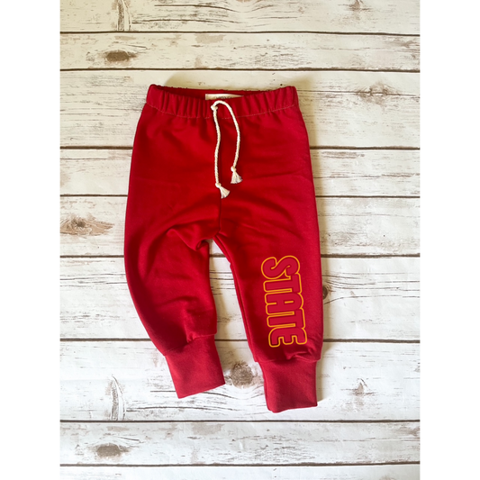 Red State Bubble Sweatpants