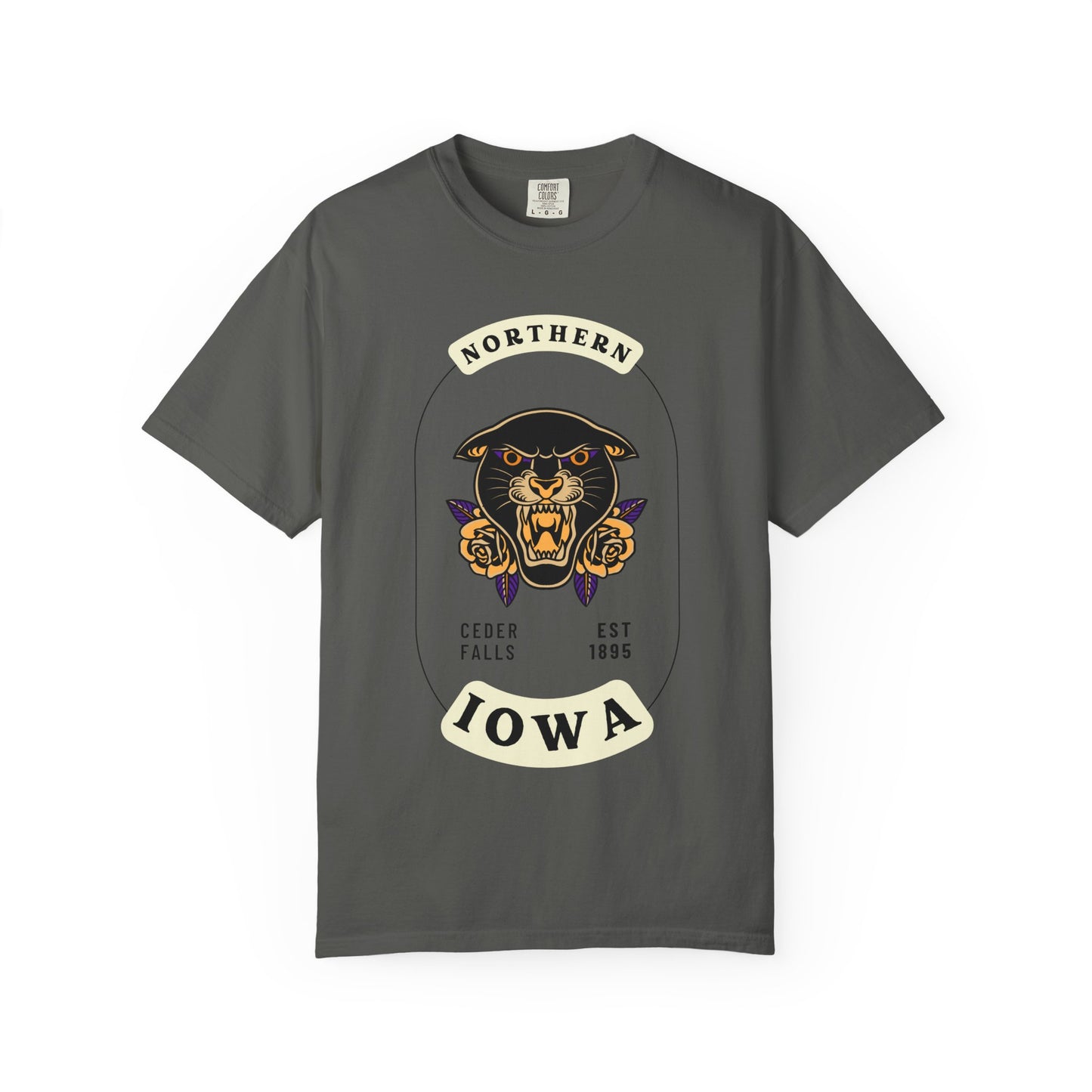 Northern Iowa Panther T-shirt - Comfort Colors