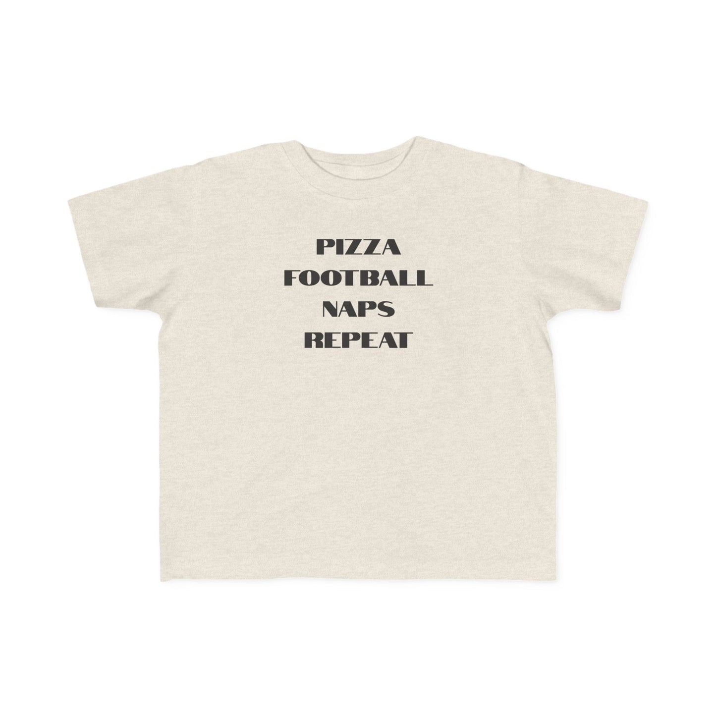 Pizza Football Naps Repeat kids T-shirt