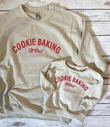 ADULT Cookie Baking Crew Pullover