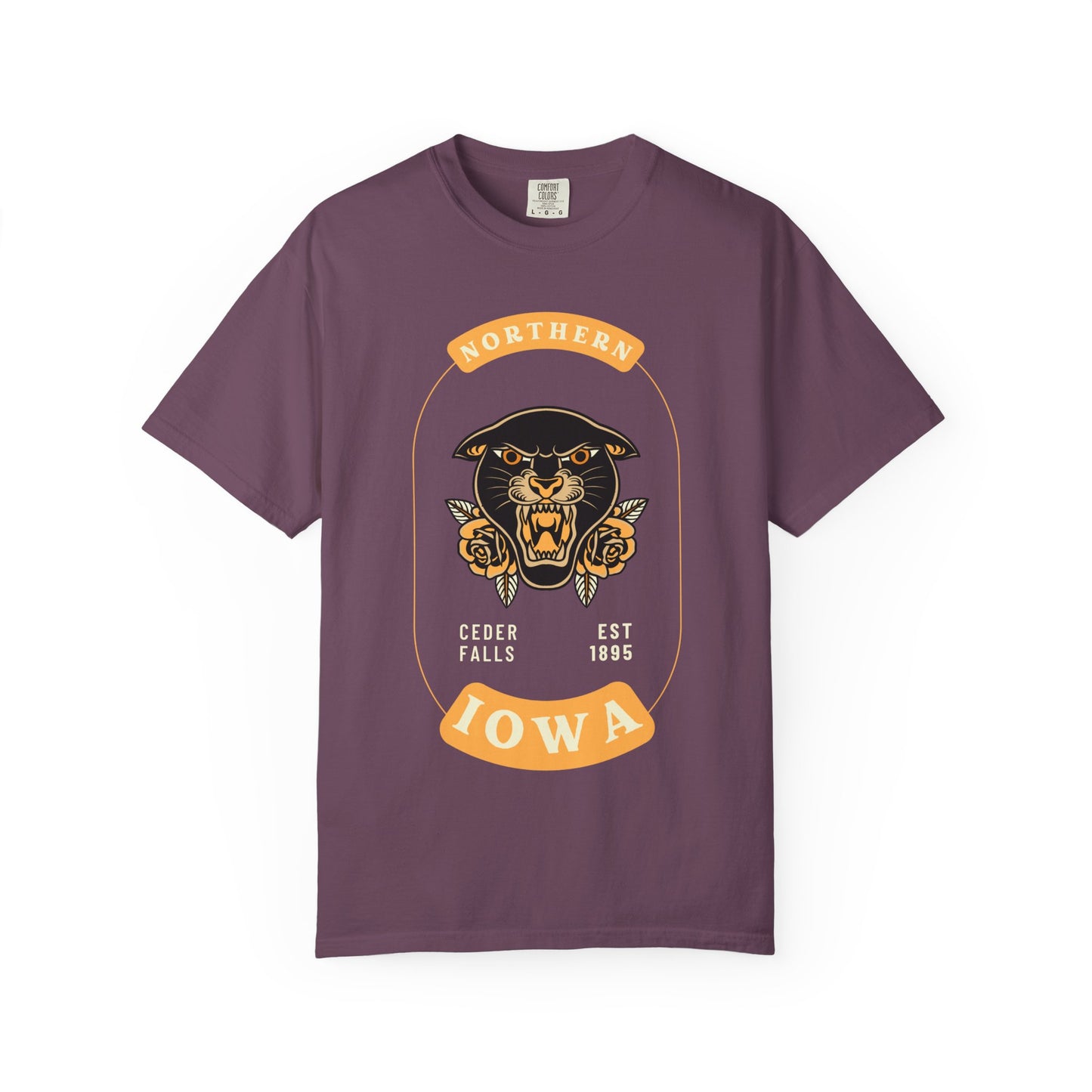 Northern Iowa Panther T-shirt - Comfort Colors