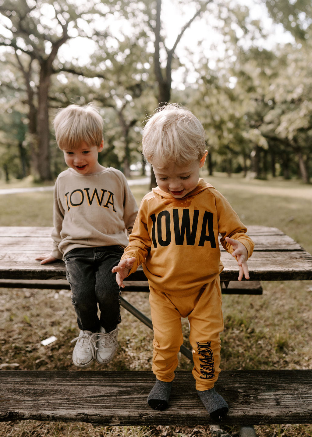 Iowa Mustard Hoodie