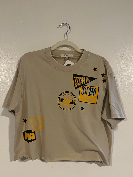 Iowa Patch Boxy T