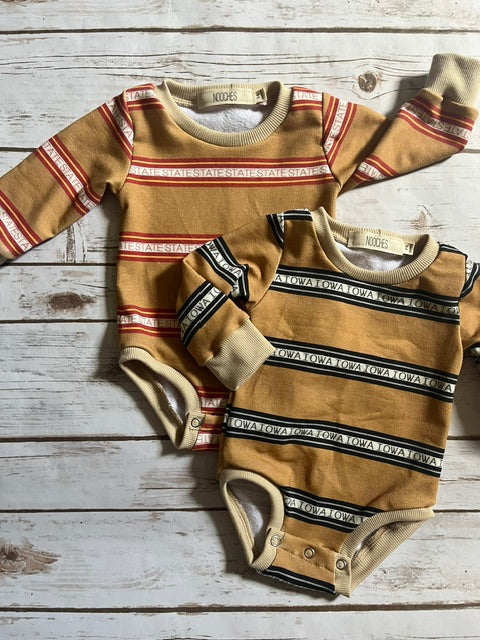 State Vintage Stripe Bodysuit