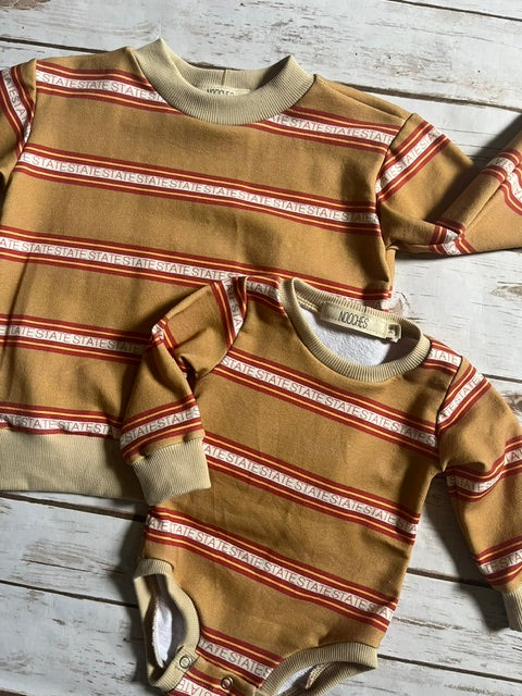 State Vintage Stripe Bodysuit