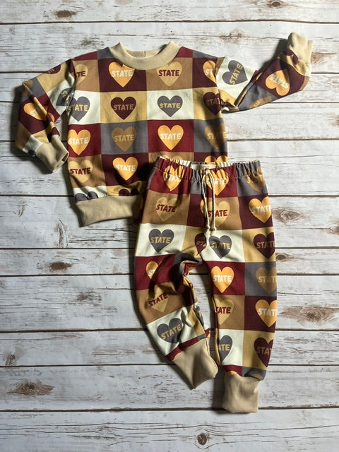 State Heart Pullover