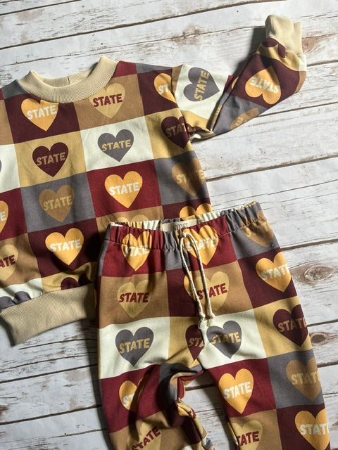 State Heart Pullover
