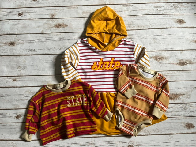 State Vintage Stripe Bodysuit