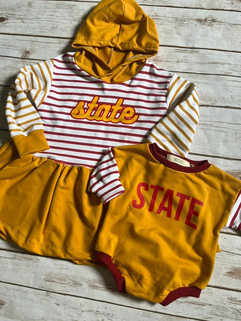 State Hoodie Dress