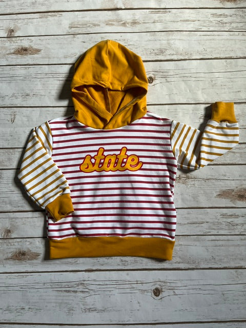 Wholesale State Multi-stripe Hoodie