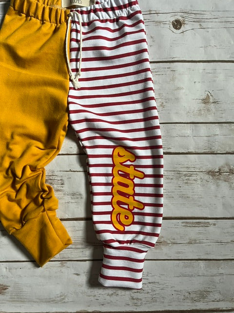 State Stripe Block Sweatpants