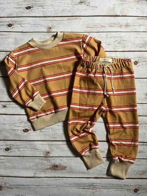 State Vintage Stripe Sweatpants