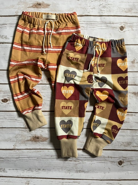 State Vintage Stripe Sweatpants
